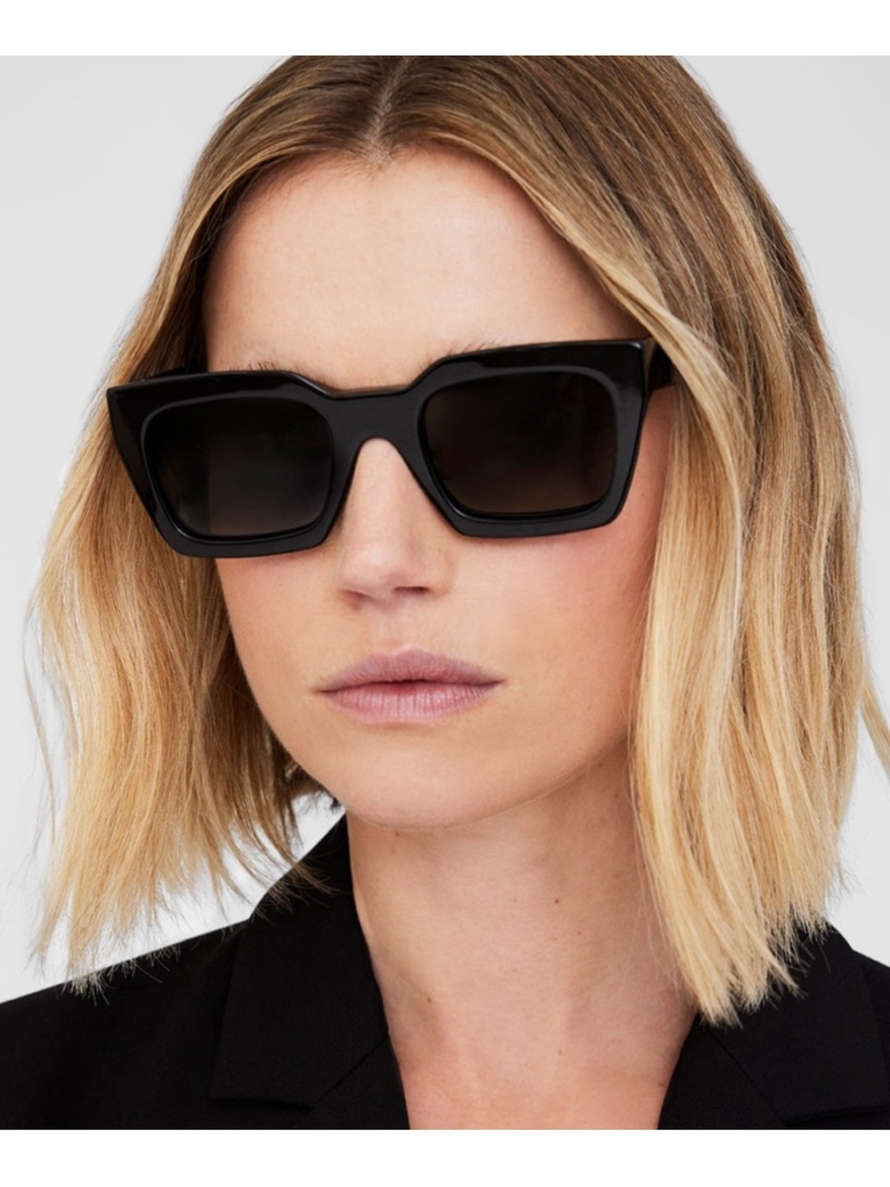 Anine Bing Indio Sunglasses in Black New